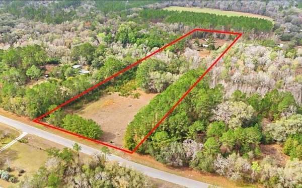 8.6 Acres of Land with Home for Sale in Gainesville, Florida