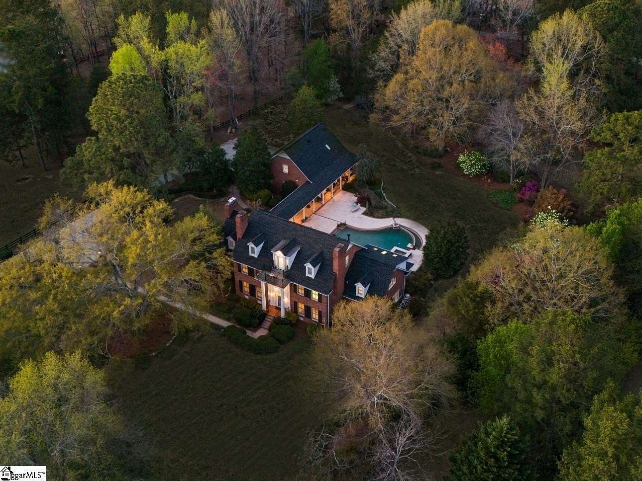 7.46 Acres of Land with Home for Sale in Simpsonville, South Carolina