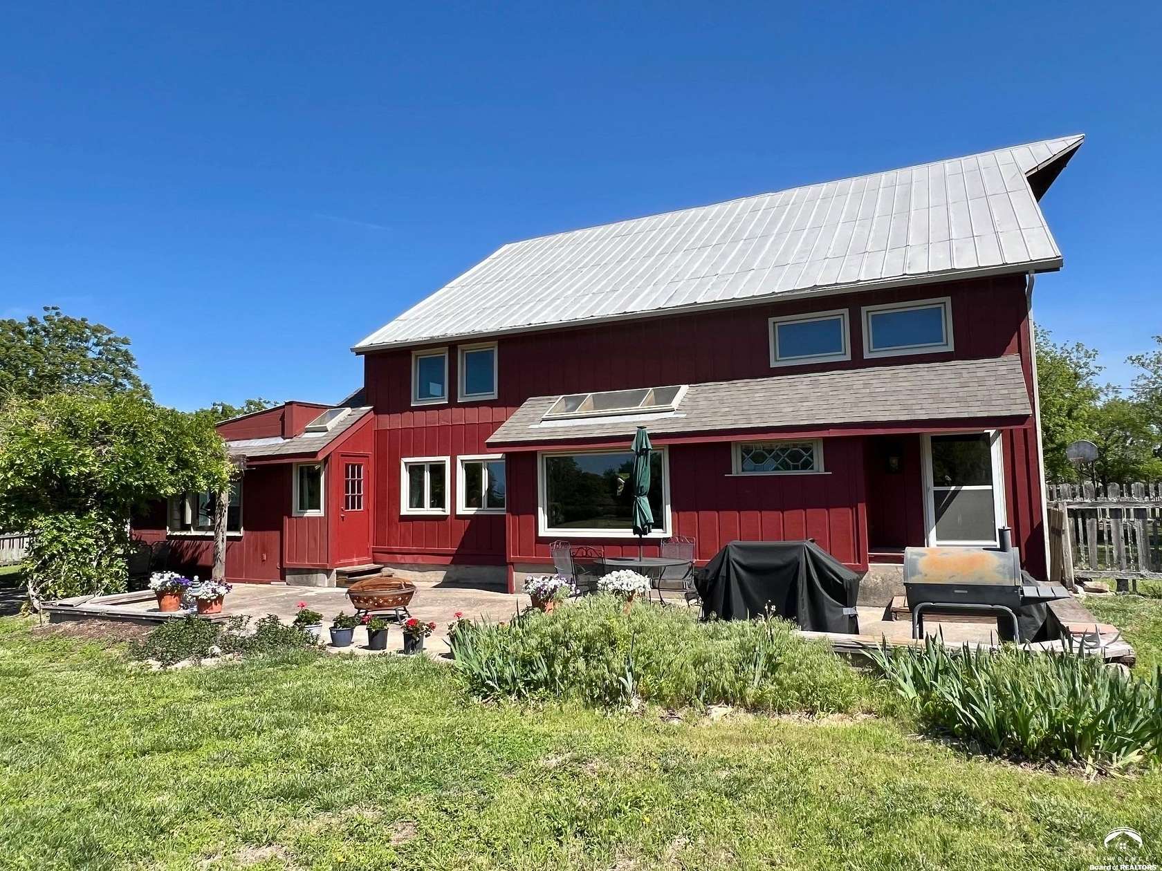 11.2 Acres of Land with Home for Sale in Lawrence, Kansas