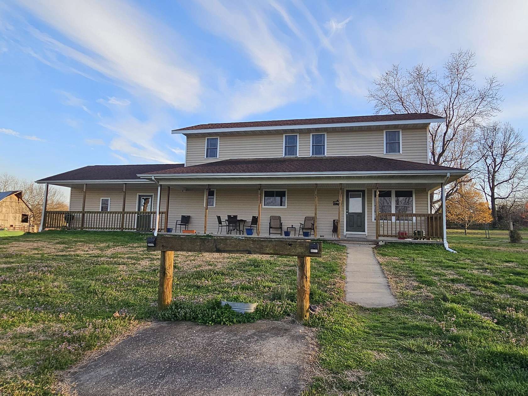 8.7 Acres of Land with Home for Sale in Mount Vernon, Missouri
