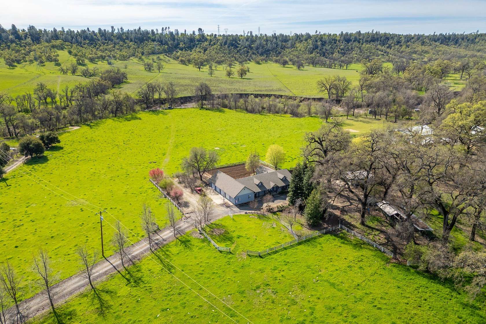 80.4 Acres of Land with Home for Sale in Oak Run, California