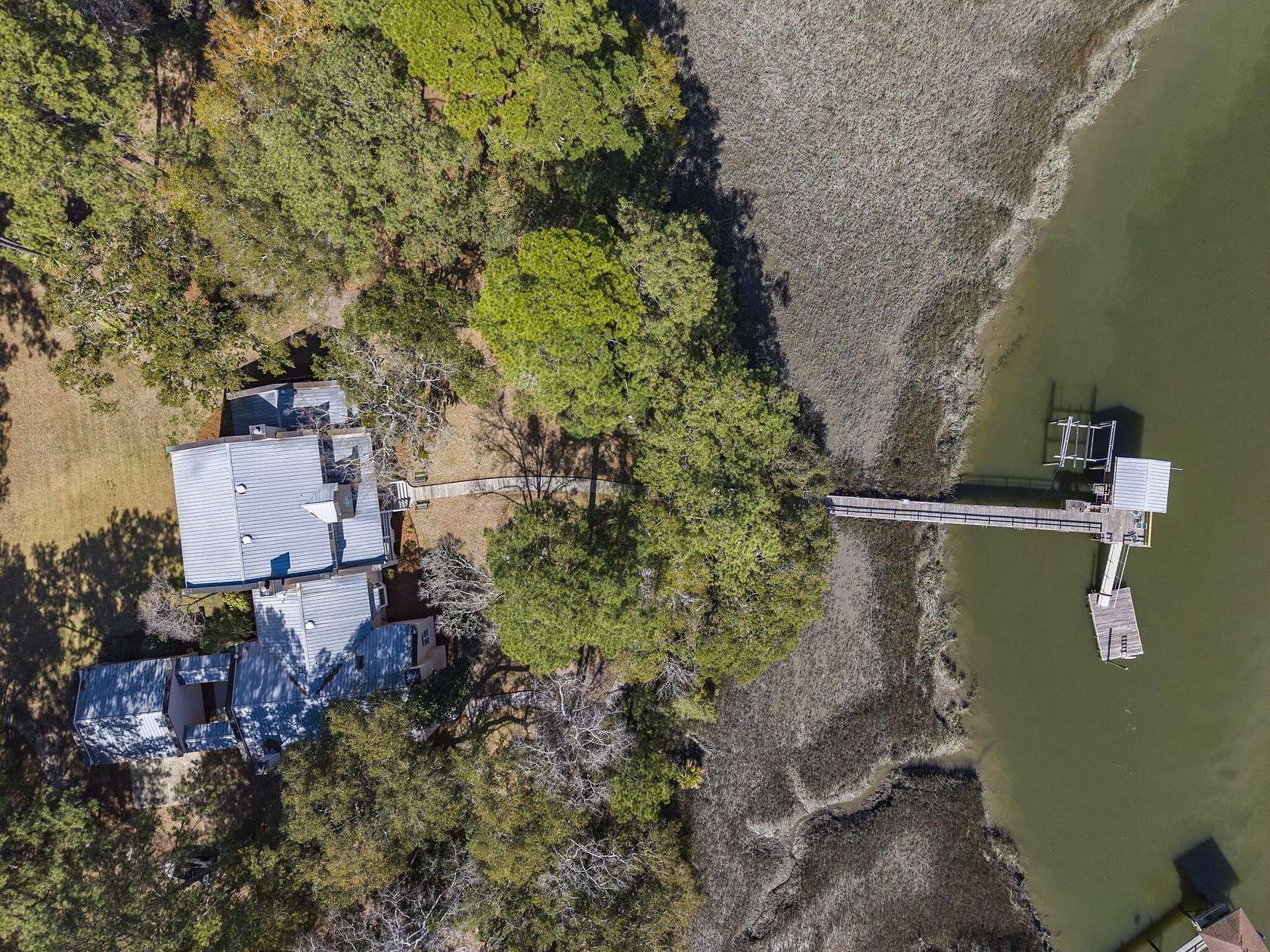 8.72 Acres of Land with Home for Sale in Edisto Island, South Carolina