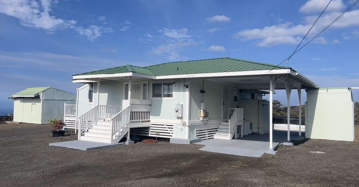 3 Acres of Land with Home for Sale in Hawaiian Ocean View, Hawaii