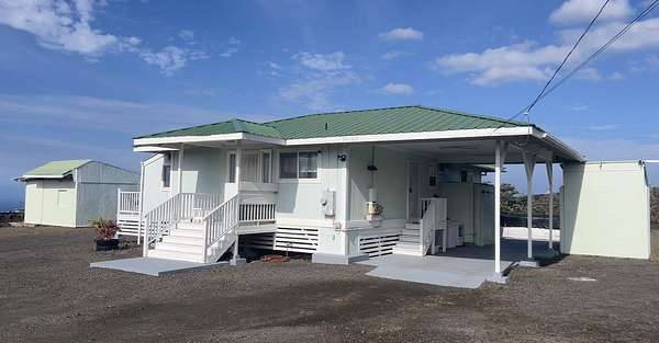 3 Acres of Land with Home for Sale in Hawaiian Ocean View, Hawaii