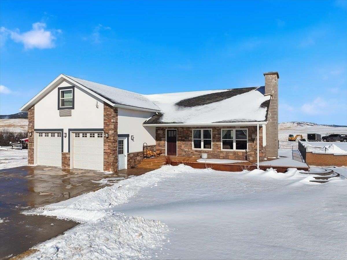 10.1 Acres of Recreational Land with Home for Sale in Sundance, Wyoming