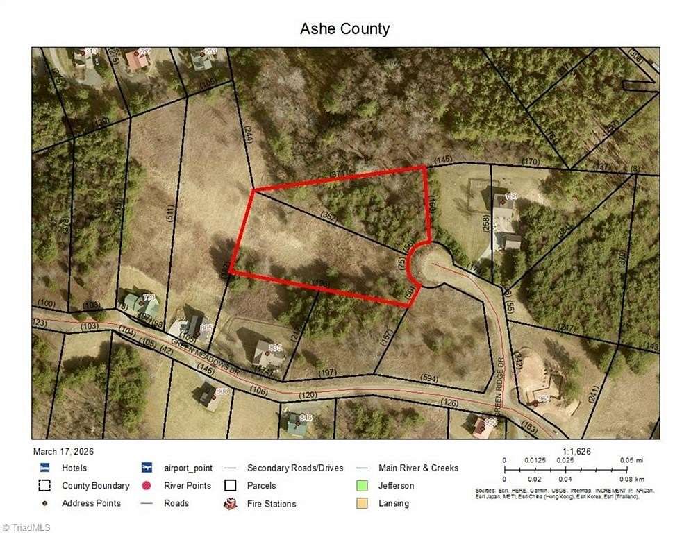 2 Acres of Residential Land for Sale in Todd, North Carolina