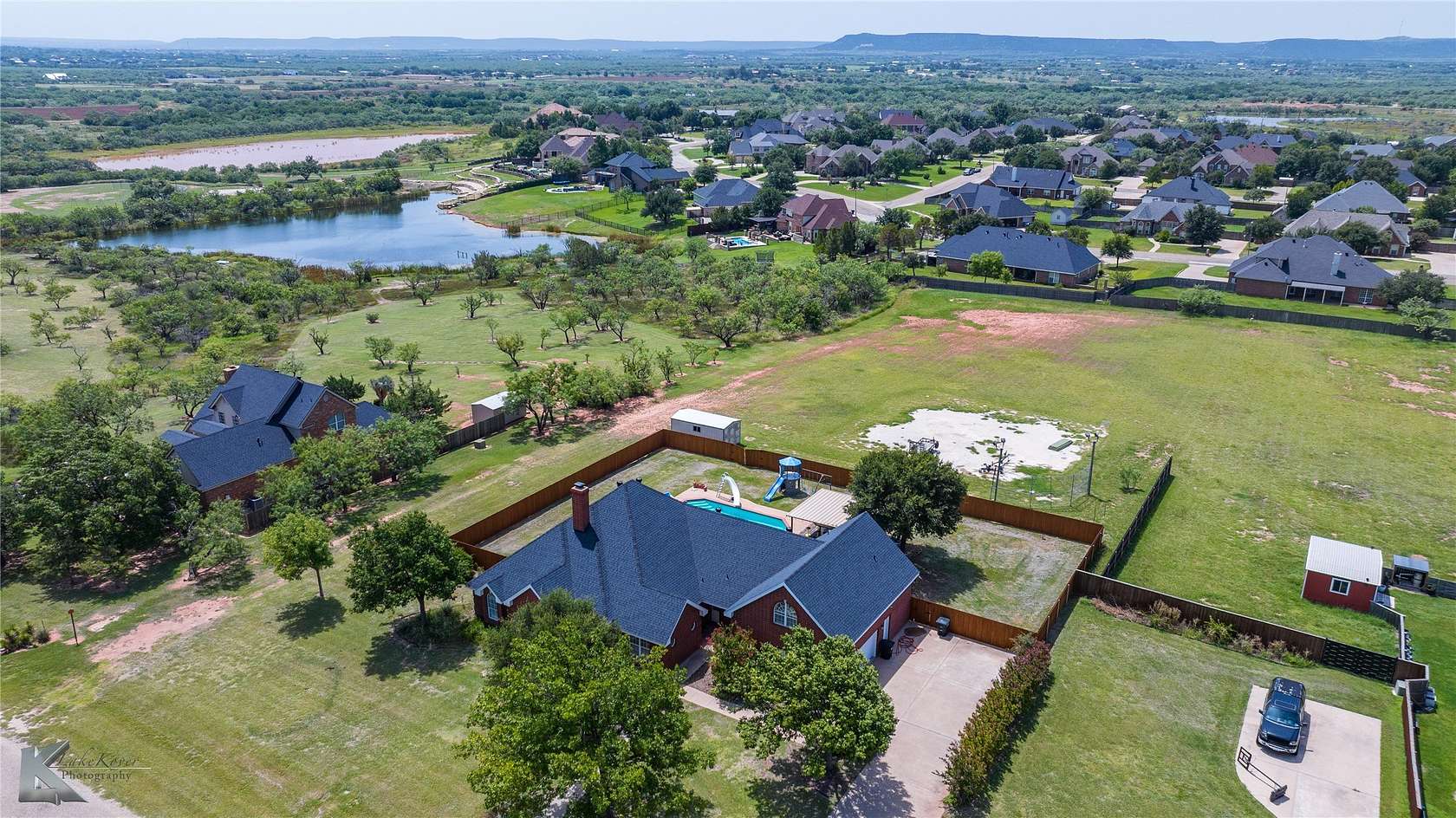 2 Acres of Land with Home for Sale in Abilene, Texas