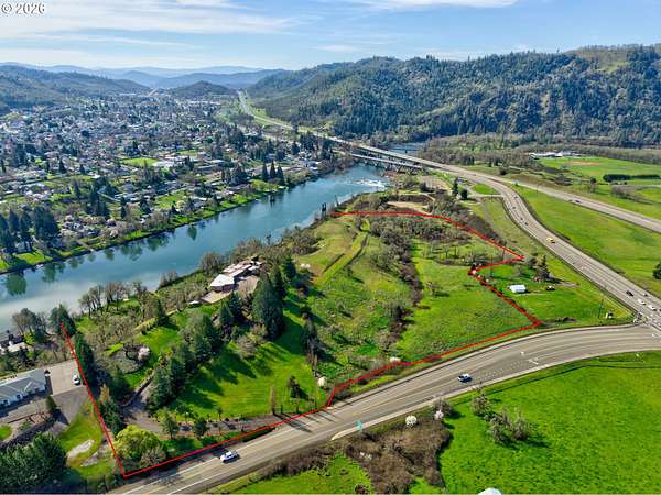 22.7 Acres of Recreational Land with Home for Sale in Roseburg, Oregon
