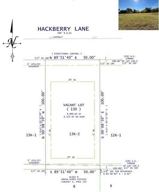 0.12 Acres of Residential Land for Sale in Roanoke, Texas