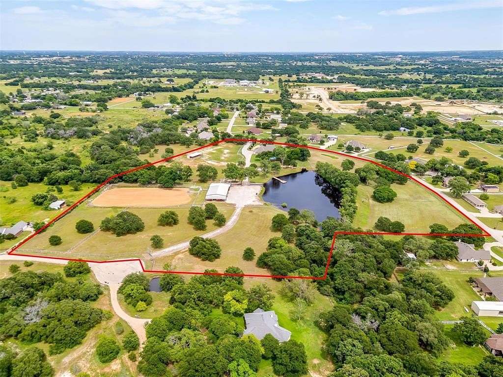 19 Acres of Land with Home for Sale in Weatherford, Texas