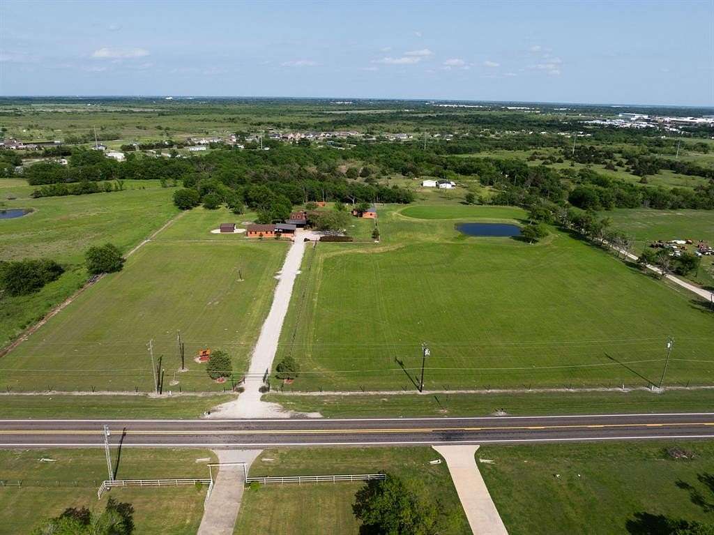 10.2 Acres of Land with Home for Sale in Terrell, Texas