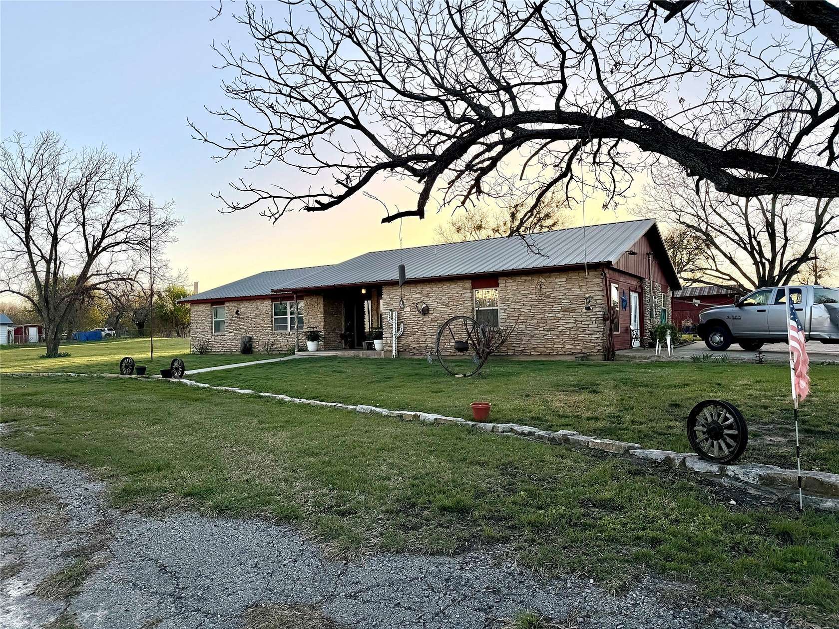 2.38 Acres of Land with Home for Sale in Priddy, Texas