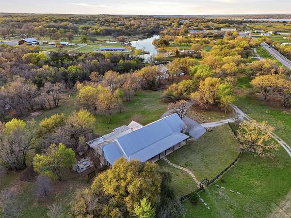 21.8 Acres of Land with Home for Sale in Granbury, Texas