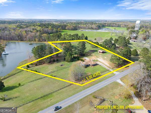5 Acres of Land with Home for Sale in Jackson, Georgia