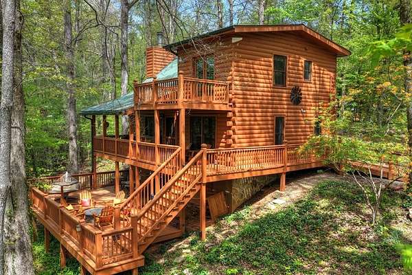 5 Acres of Land with Home for Sale in Cherry Log, Georgia