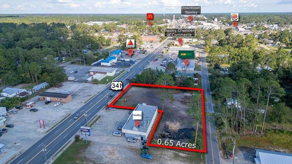 0.65 Acres of Mixed-Use Land for Sale in Baxley, Georgia