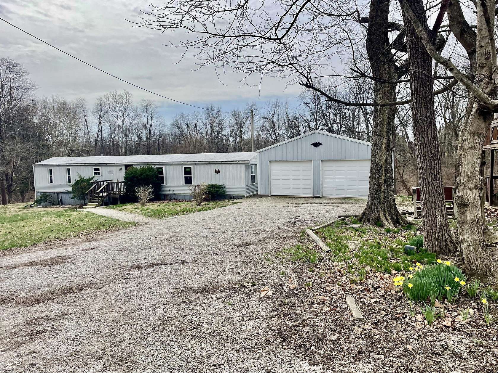 9 Acres of Land with Home for Sale in Gosport, Indiana