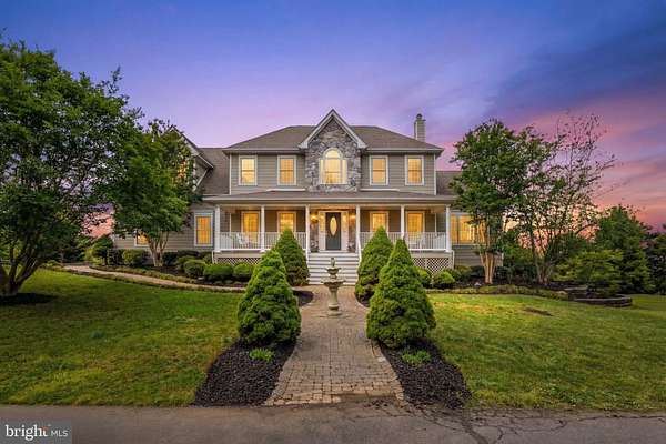 11 Acres of Land with Home for Sale in Marshall, Virginia