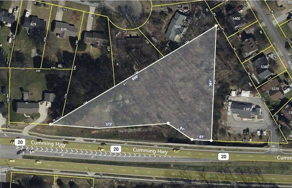 2 Acres of Commercial Land for Sale in Buford, Georgia