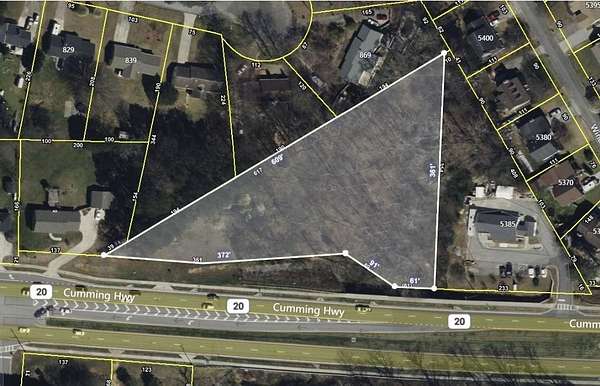 2 Acres of Commercial Land for Sale in Buford, Georgia