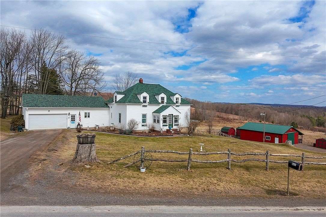 30.6 Acres of Land with Home for Sale in Unadilla, New York