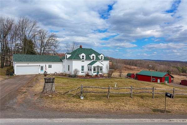 30.6 Acres of Land with Home for Sale in Unadilla, New York
