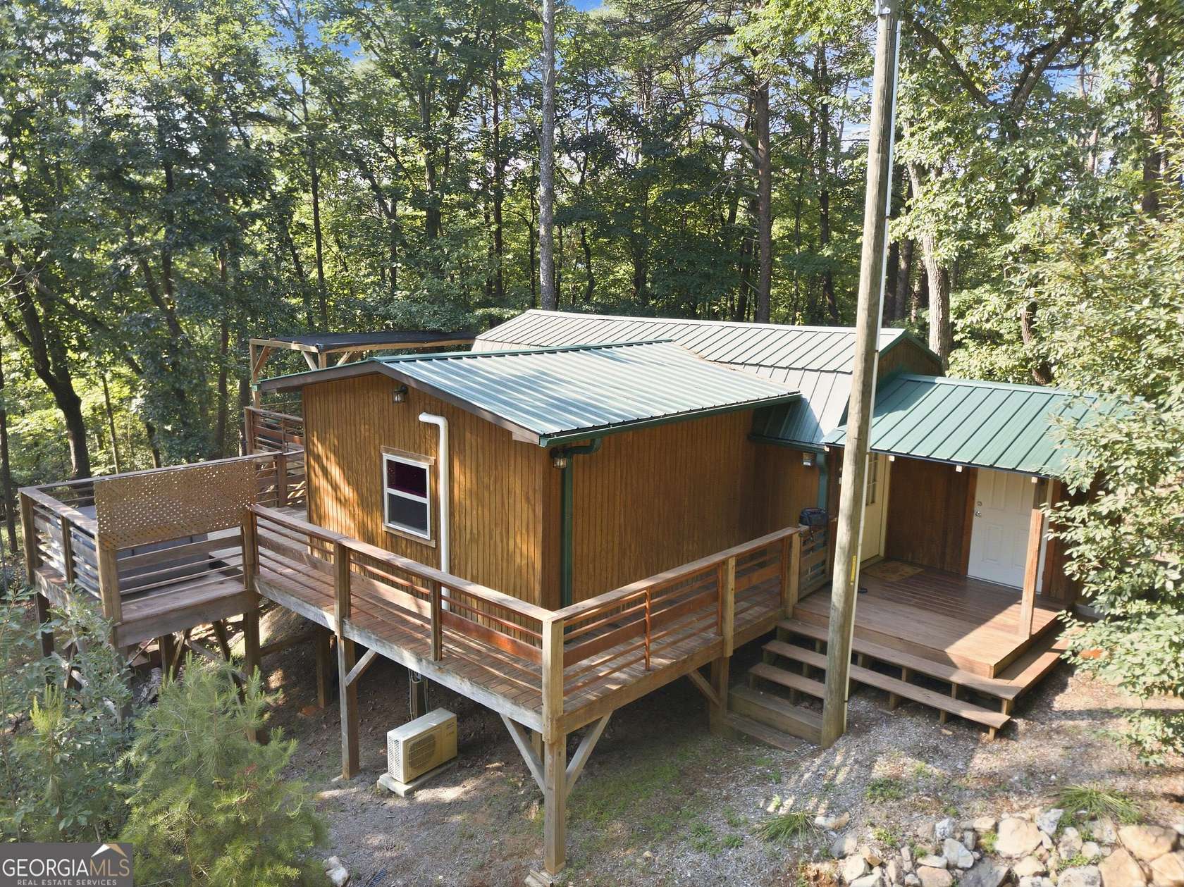 3.34 Acres of Land with Home for Sale in Clarkesville, Georgia