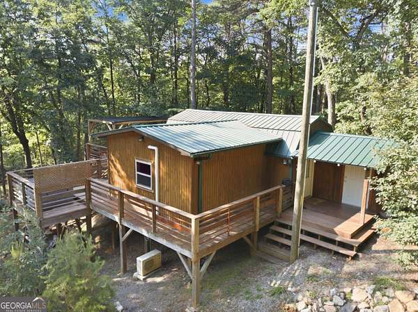 3.34 Acres of Land with Home for Sale in Clarkesville, Georgia