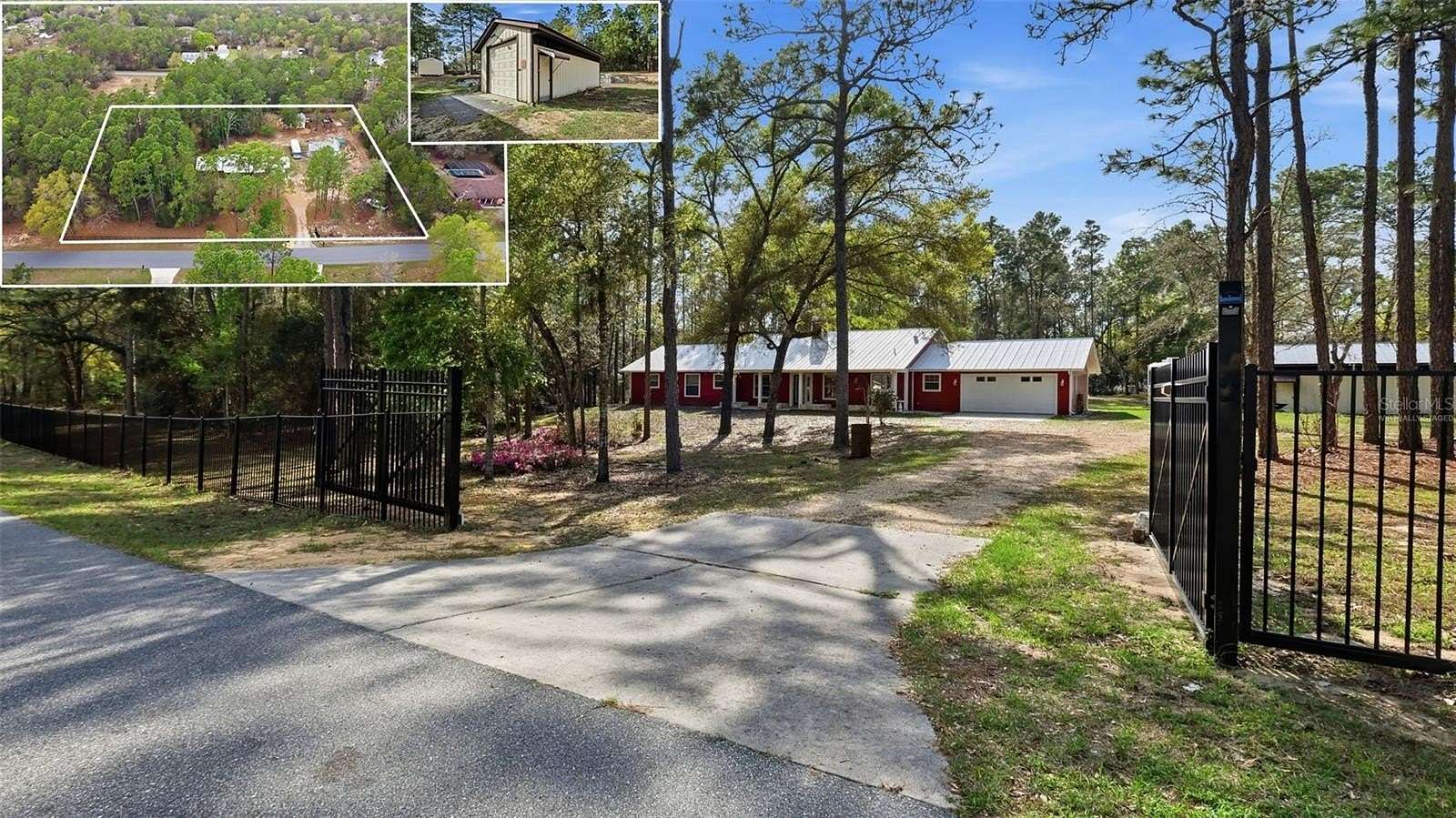 2 Acres of Land with Home for Sale in Floral City, Florida