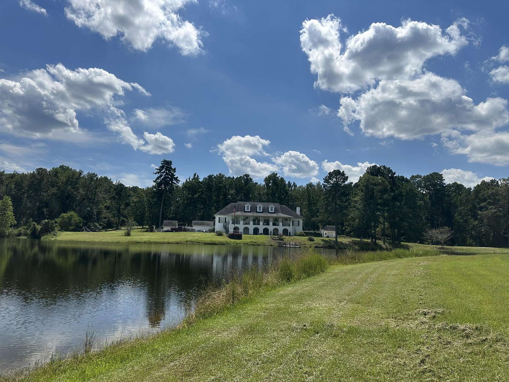 38.9 Acres of Agricultural Land with Home for Sale in Hephzibah, Georgia