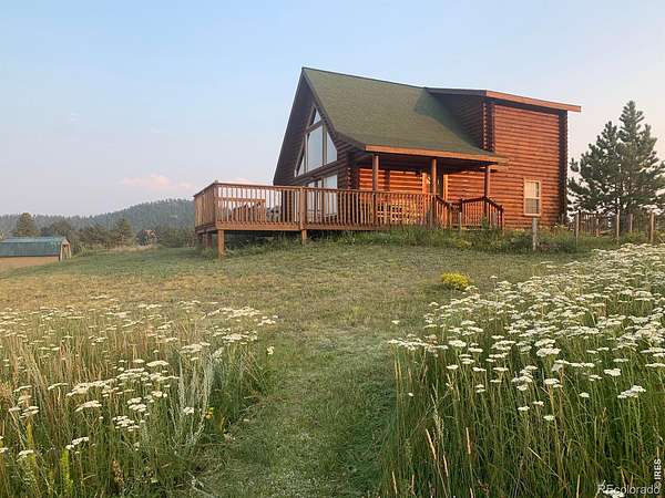 6.39 Acres of Land with Home for Sale in Livermore, Colorado