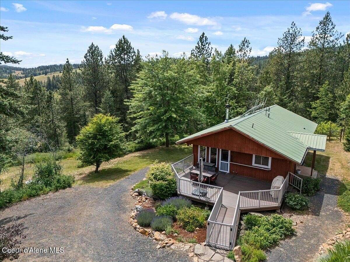 10 Acres of Land with Home for Sale in Coeur d'Alene, Idaho