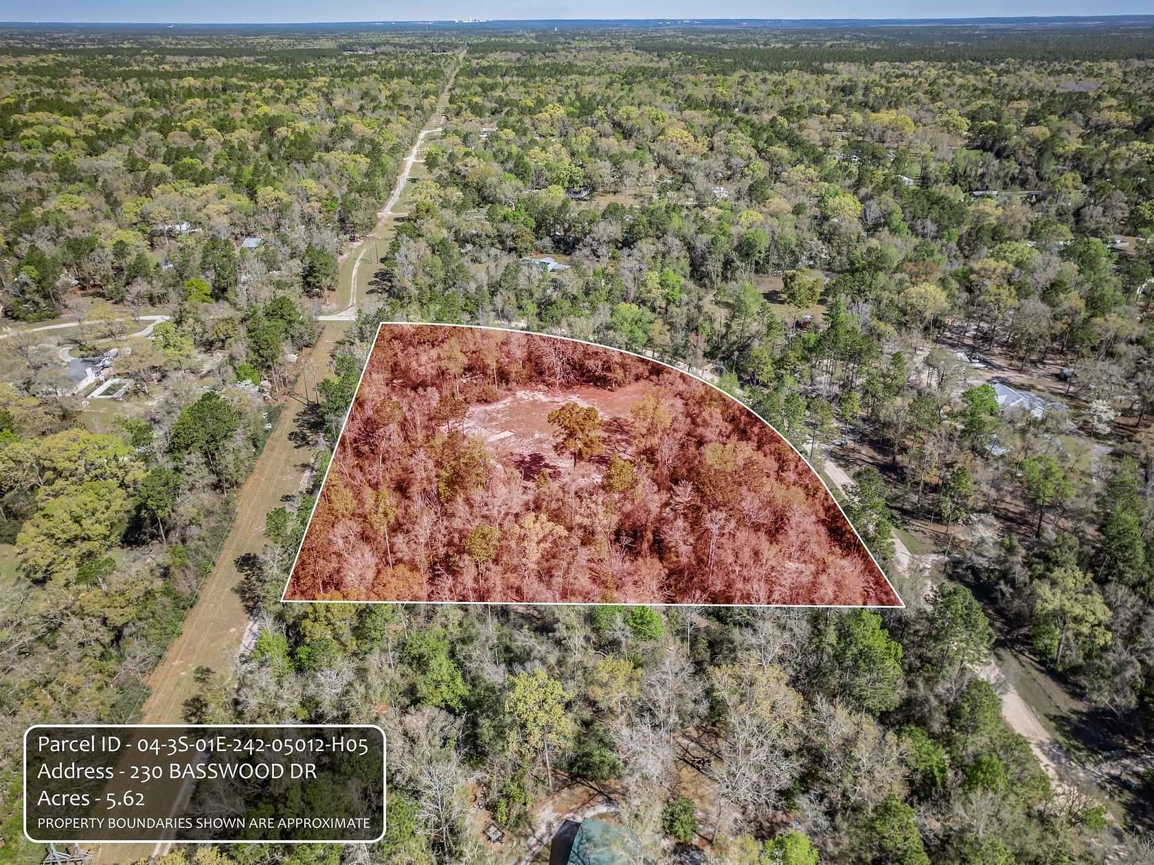 5.62 Acres of Residential Land for Sale in Crawfordville, Florida