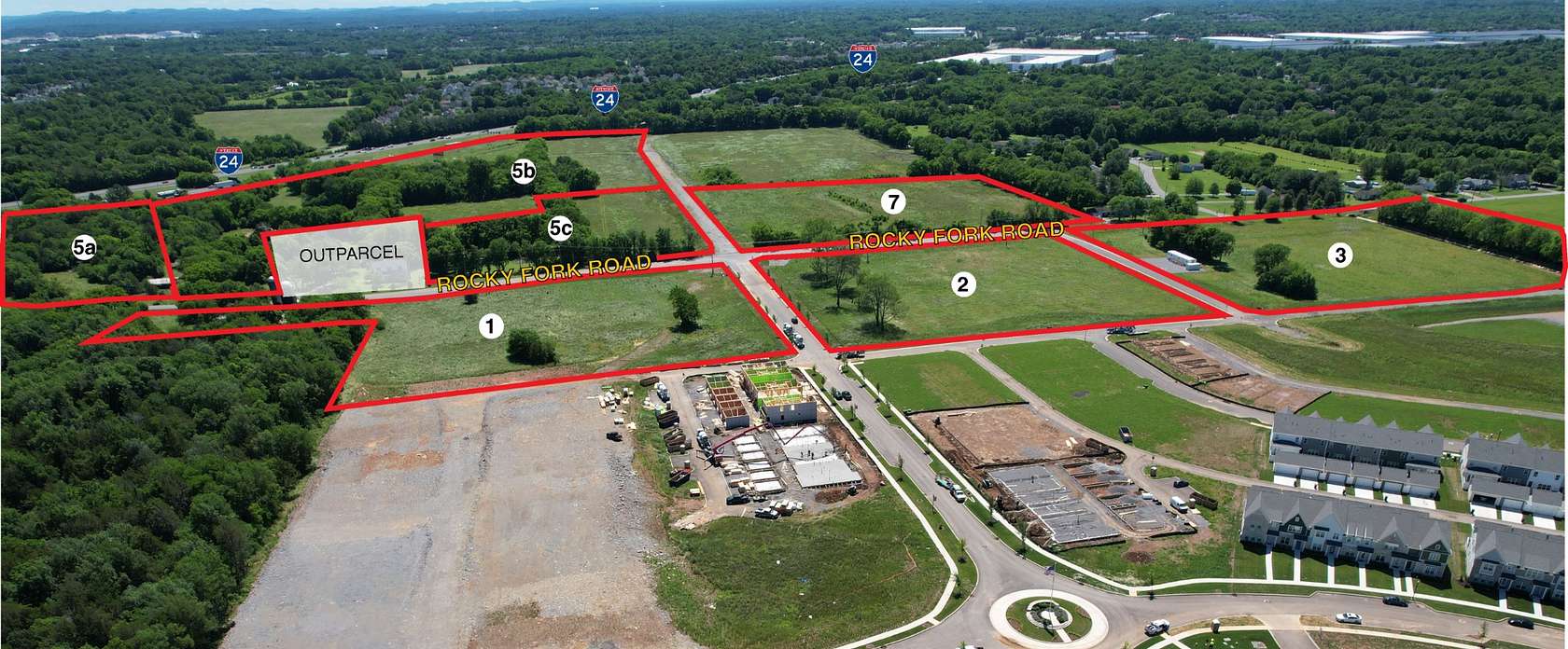 5.7 Acres of Mixed-Use Land for Sale in Smyrna, Tennessee
