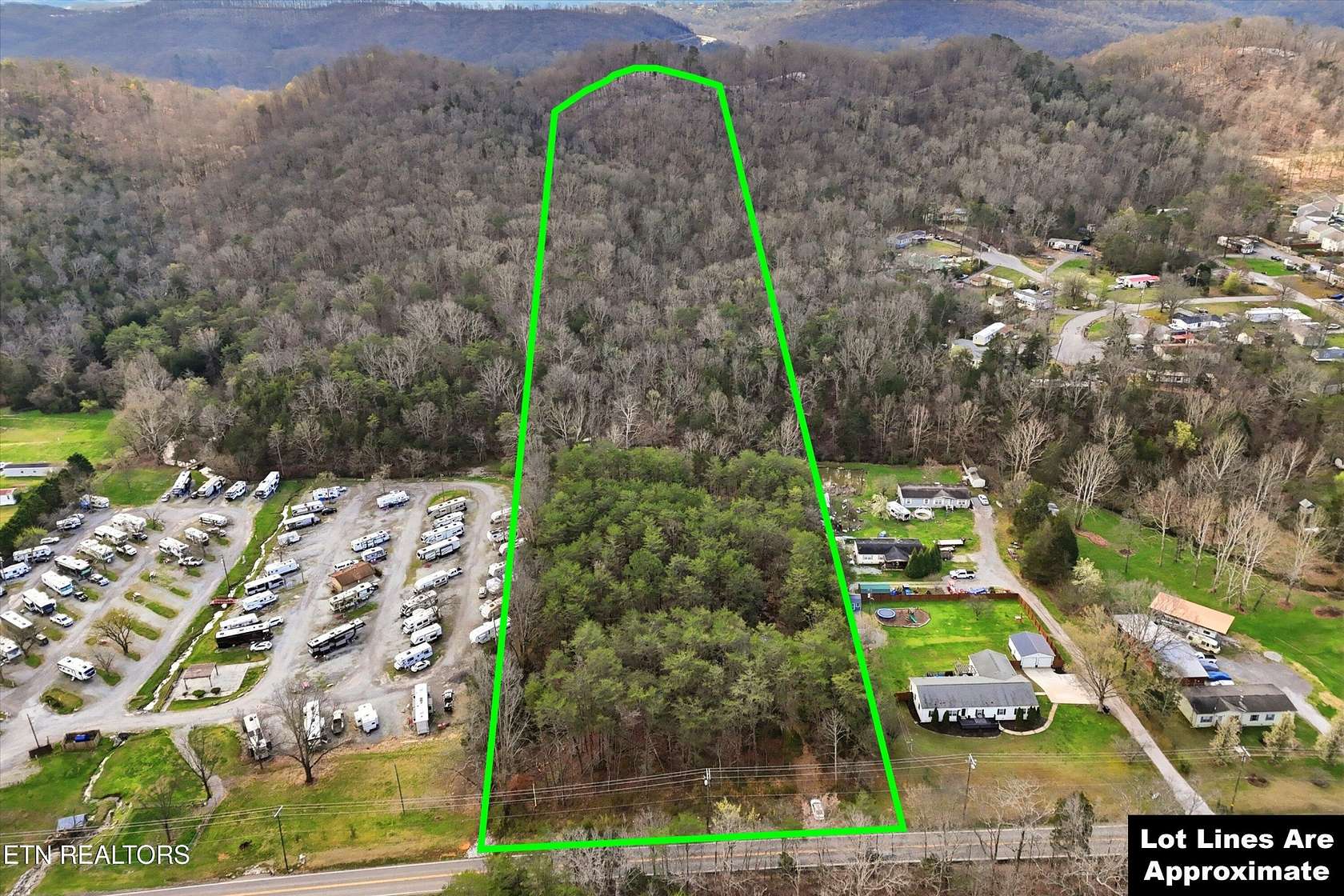 16.5 Acres of Land for Sale in Heiskell, Tennessee