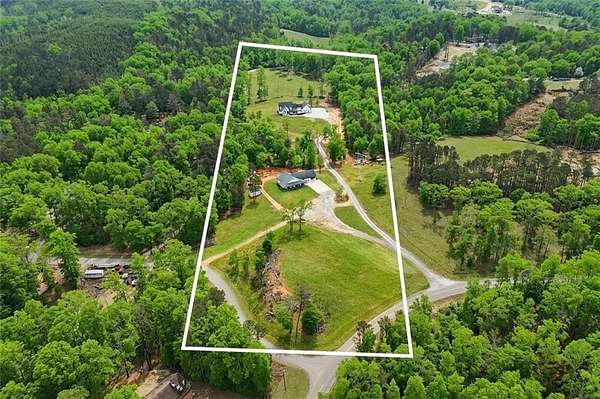 21.3 Acres of Recreational Land with Home for Sale in Ball Ground, Georgia