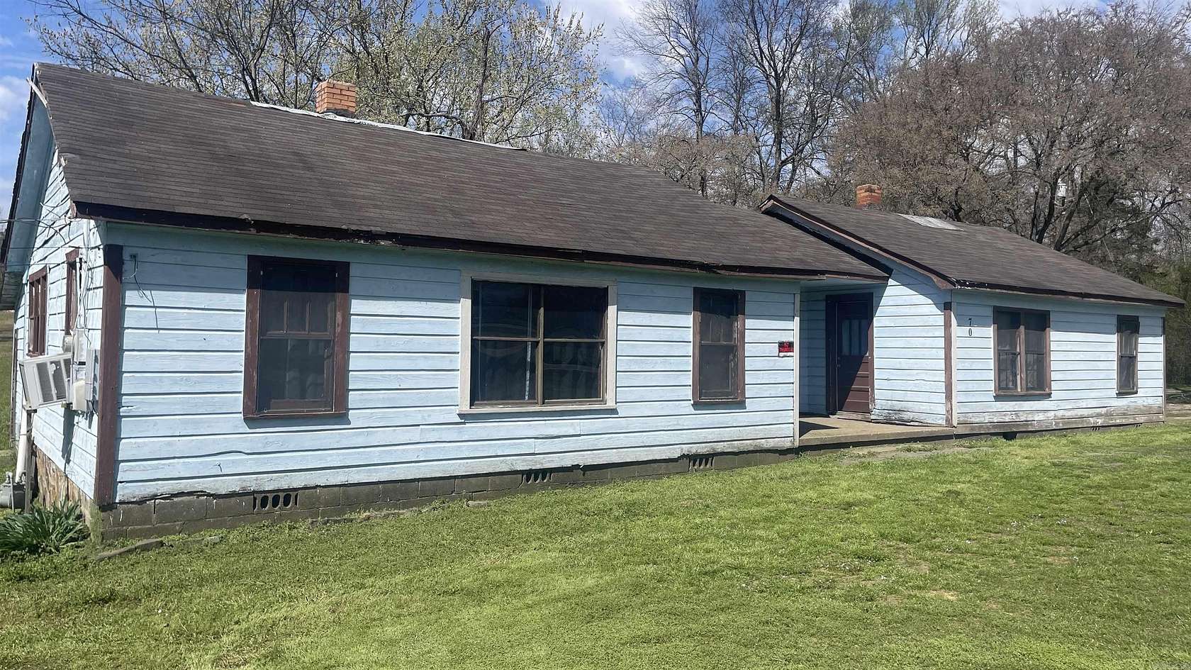 5.49 Acres of Land with Home for Sale in Plumerville, Arkansas