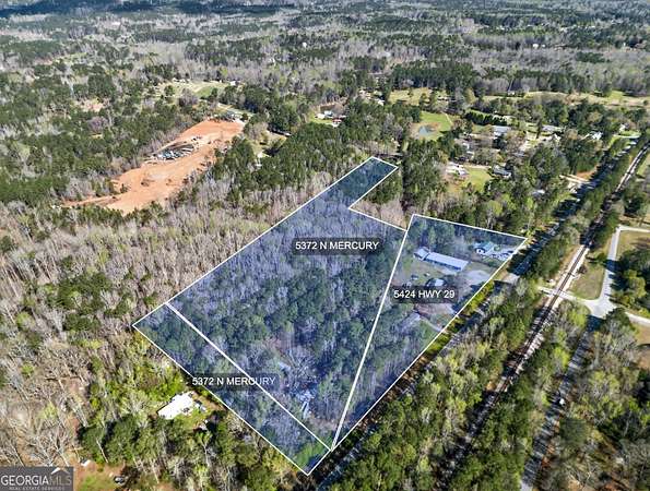 23 Acres of Improved Commercial Land for Sale in Newnan, Georgia