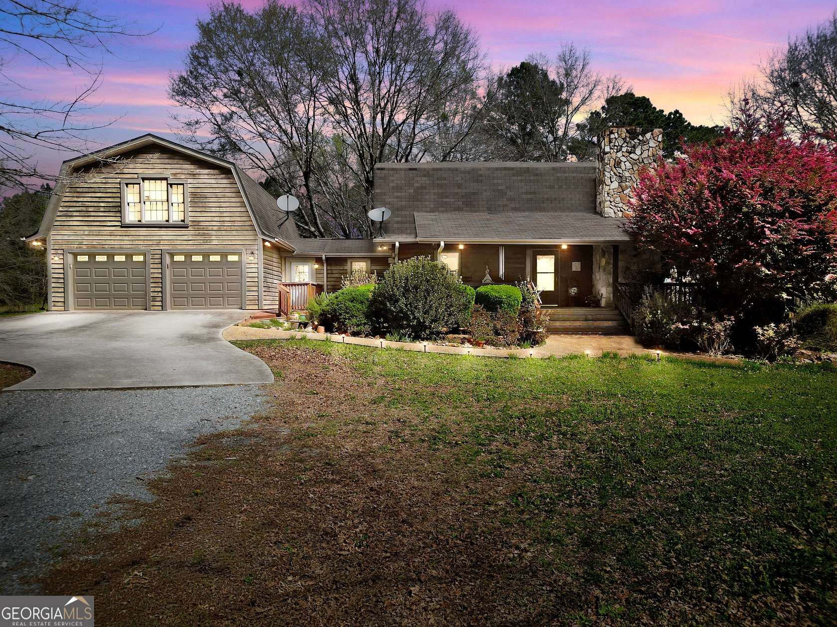 54 Acres of Recreational Land with Home for Sale in Barnesville, Georgia