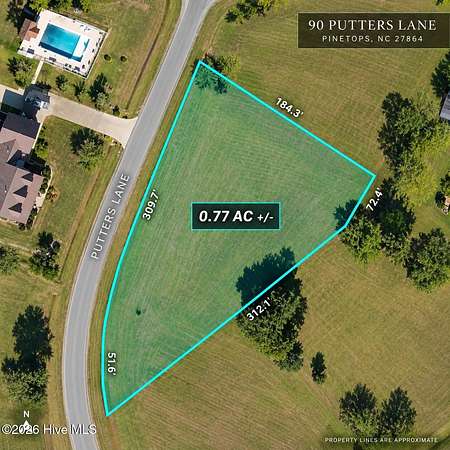 0.77 Acres of Residential Land for Sale in Pinetops, North Carolina