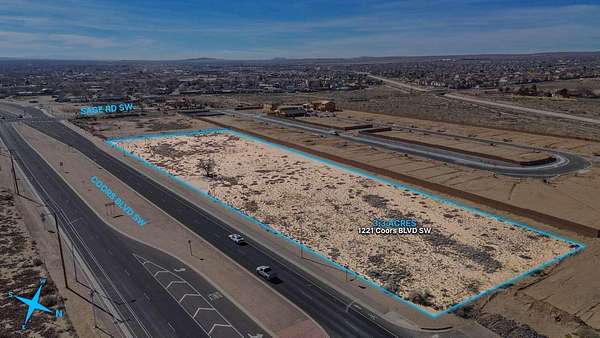 3.3 Acres of Mixed-Use Land for Sale in Albuquerque, New Mexico