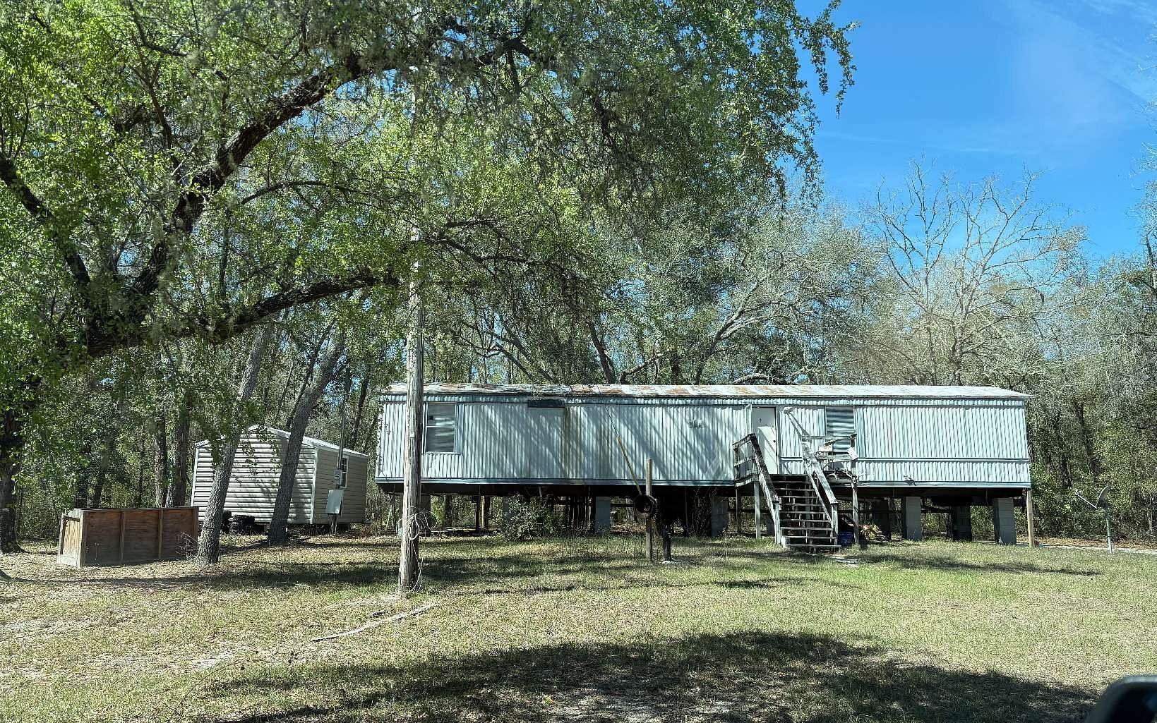 6.7 Acres of Land with Home for Sale in White Springs, Florida