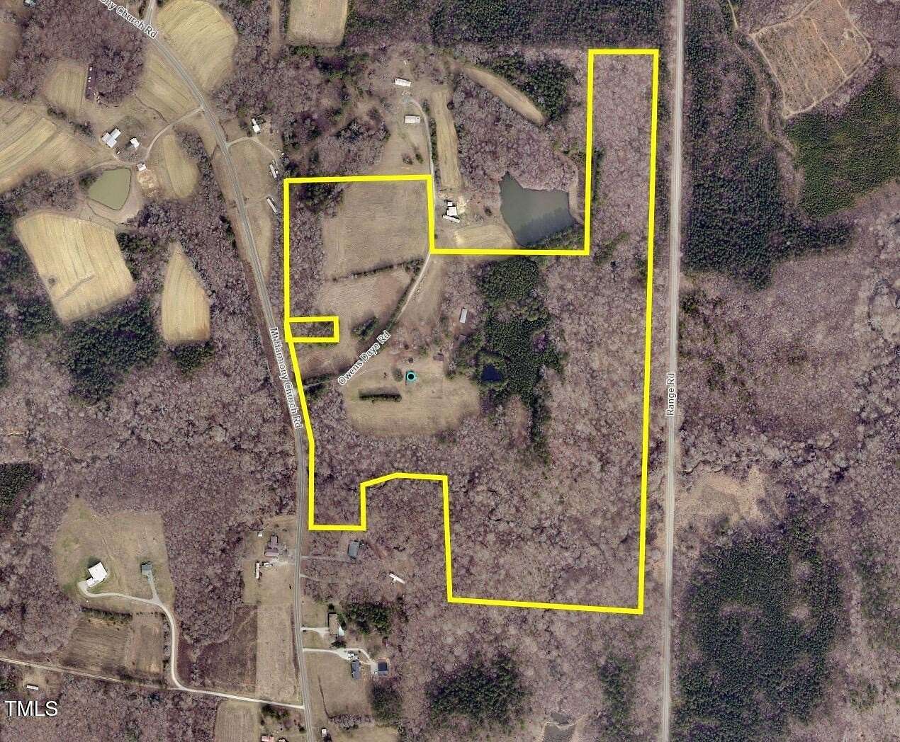 50 Acres of Land for Sale in Rougemont, North Carolina