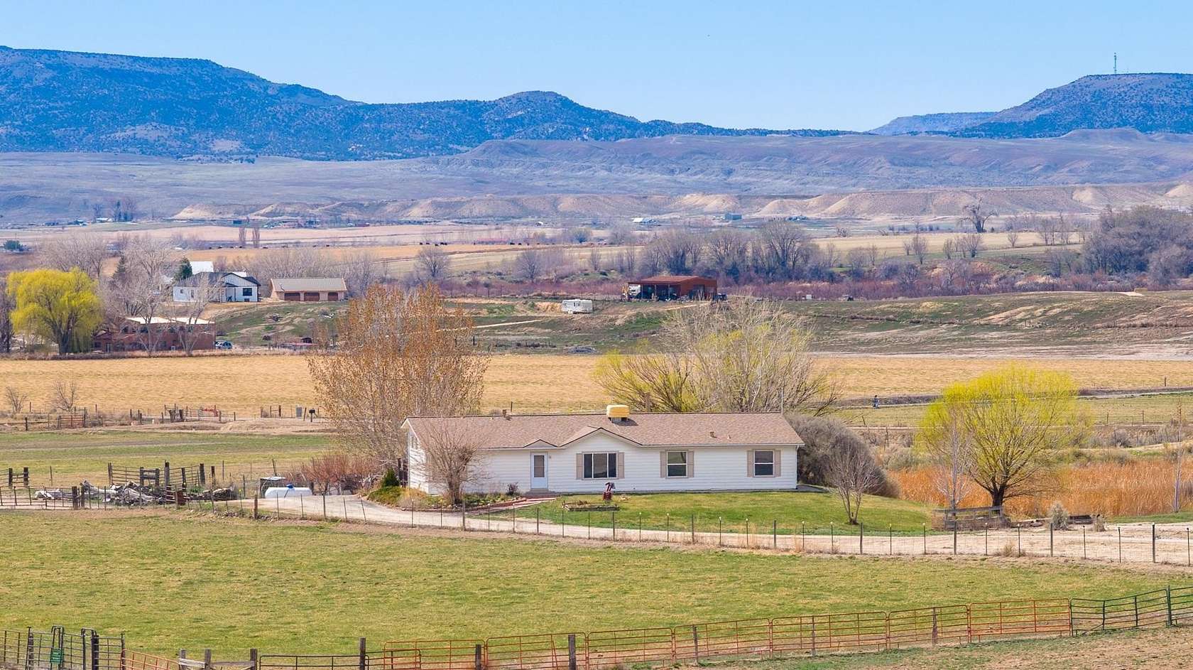39 Acres of Agricultural Land with Home for Sale in Mack, Colorado