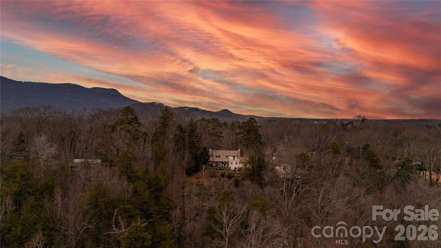 6 Acres of Land with Home for Sale in Tryon, North Carolina