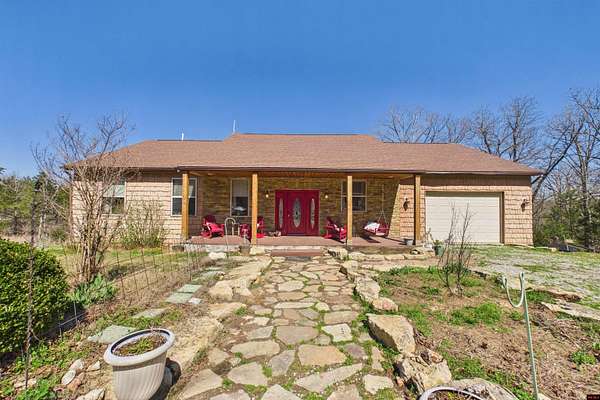 22.5 Acres of Recreational Land with Home for Sale in Oakland, Arkansas