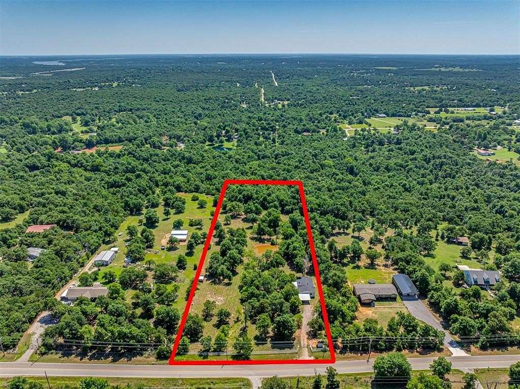 5.48 Acres of Land with Home for Sale in Newalla, Oklahoma