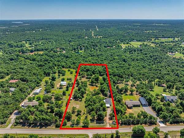 5.48 Acres of Land with Home for Sale in Newalla, Oklahoma