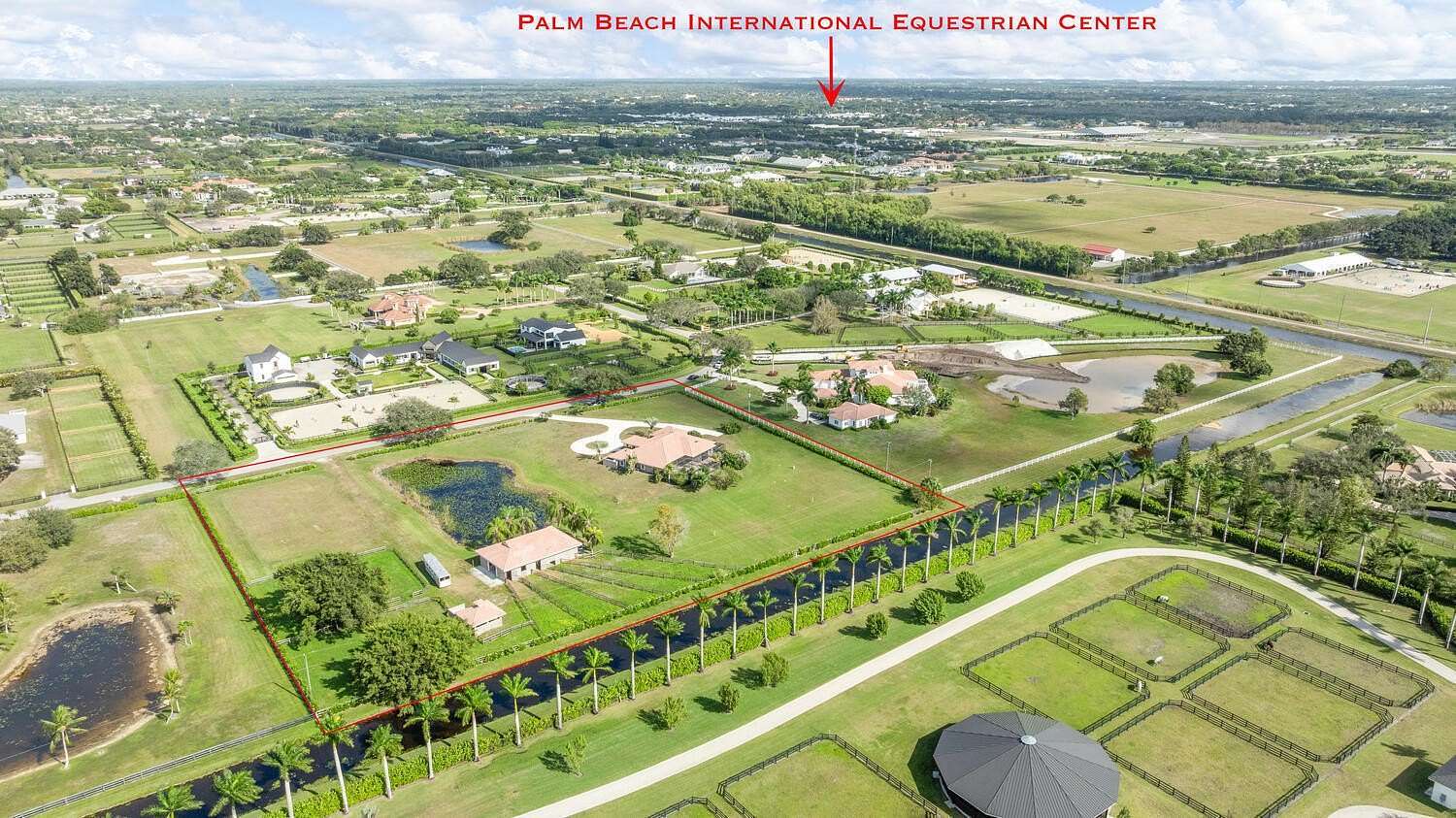 5 Acres of Land with Home for Sale in Wellington, Florida