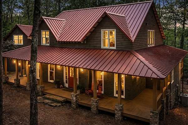 11.3 Acres of Recreational Land with Home for Sale in Ellijay, Georgia